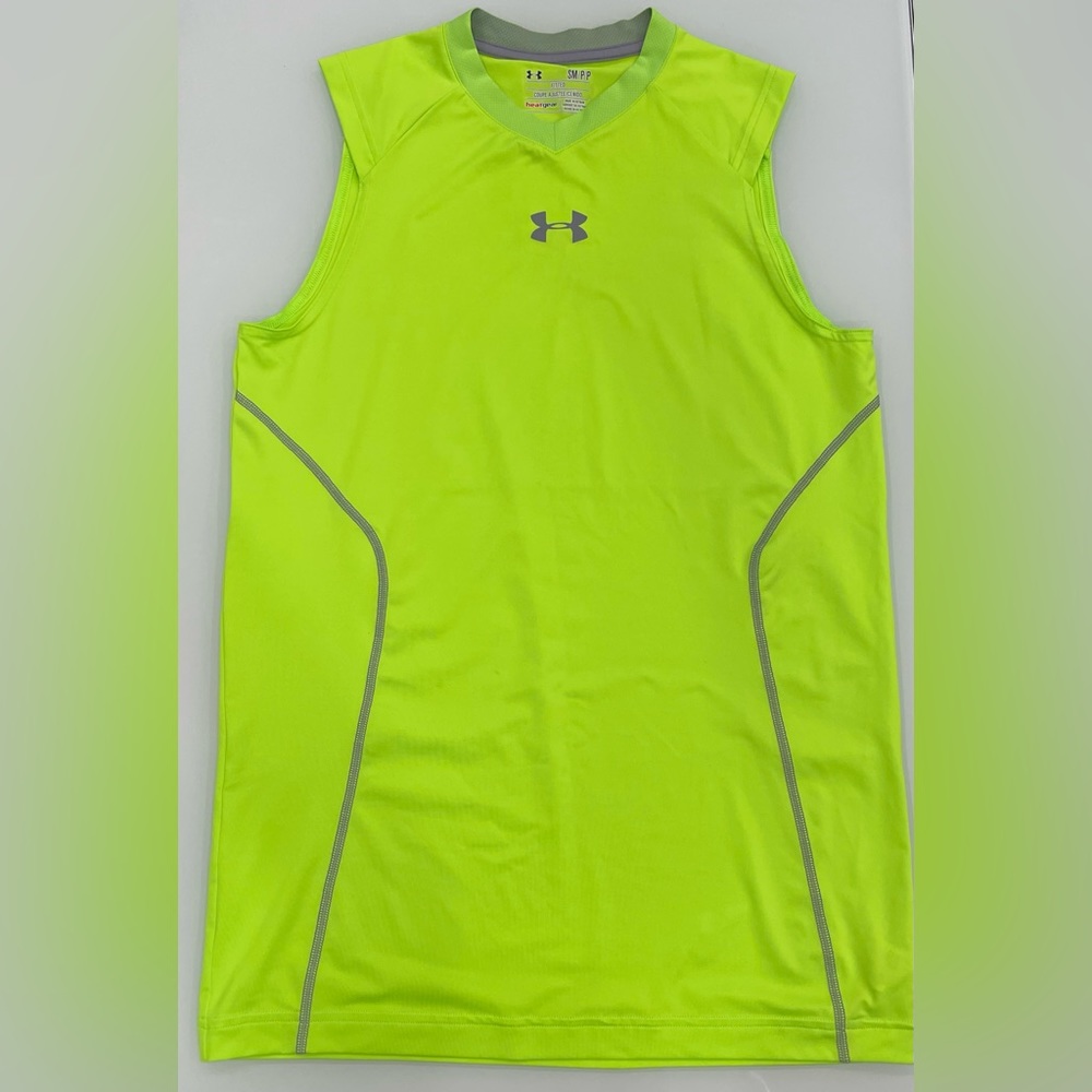 Under Armour Neon Green Men's Tank Top